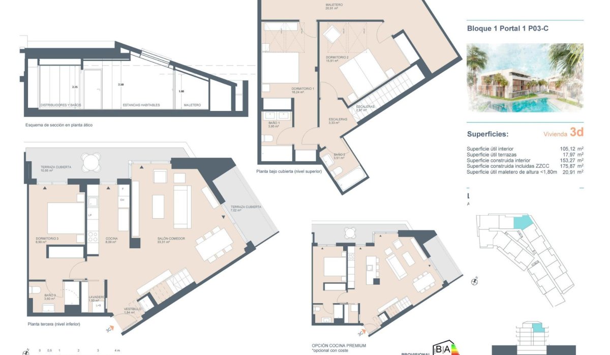 Nouvelle construction - Attique - Jávea Xàbia - centro