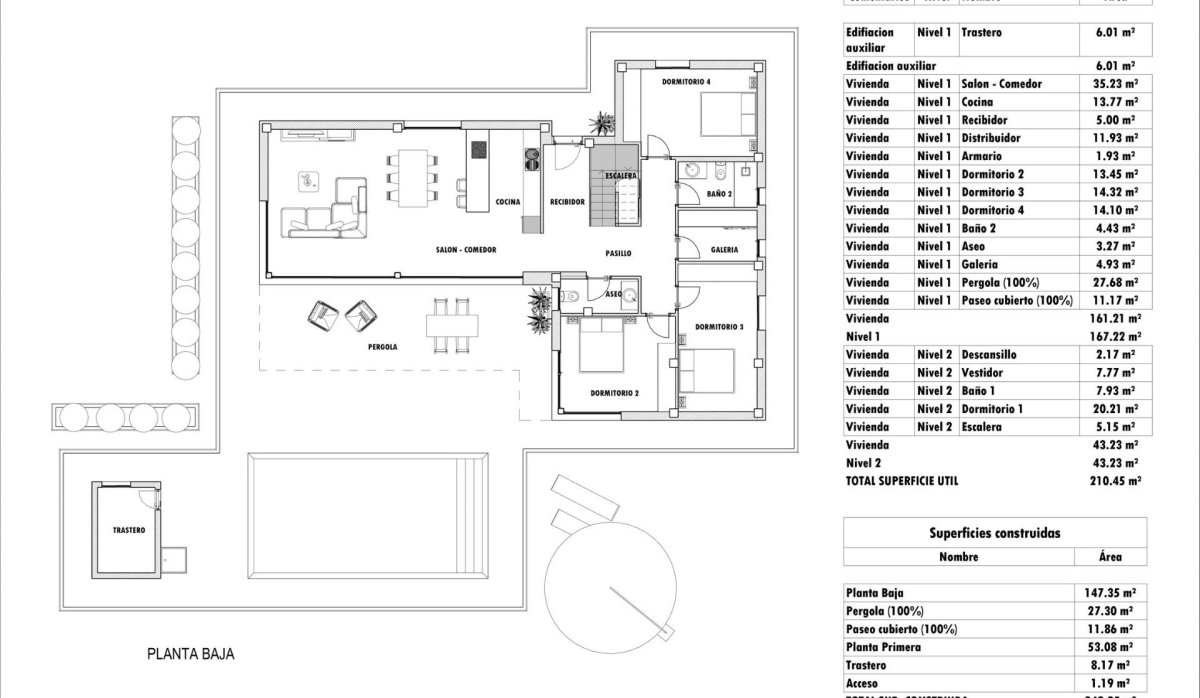 Obra nueva - Villa - Aspe - Poligono 19