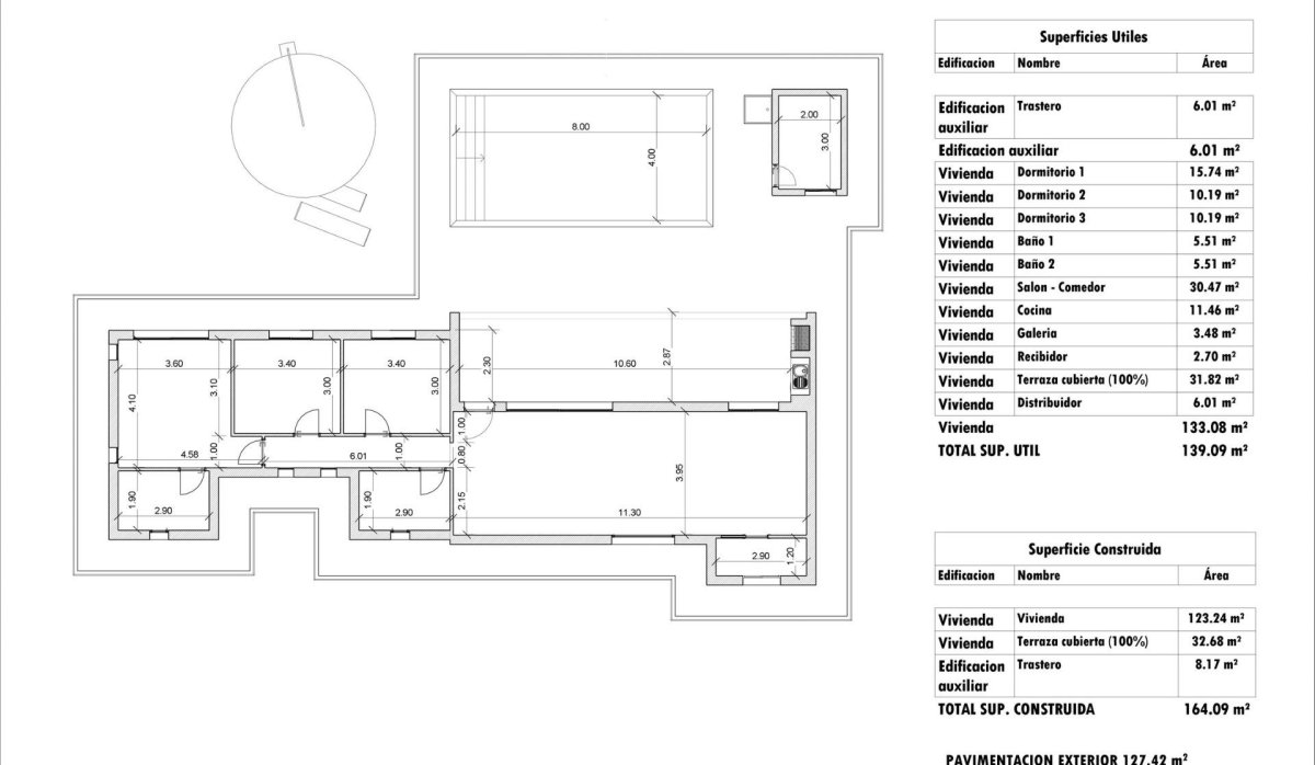 Nouvelle construction - Villa - Aspe - Poligono 19