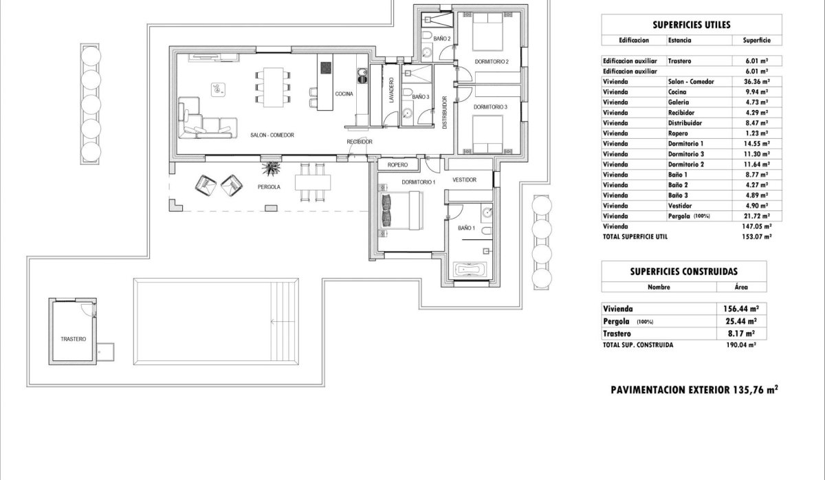 Nouvelle construction - Villa - Aspe - Poligono 19