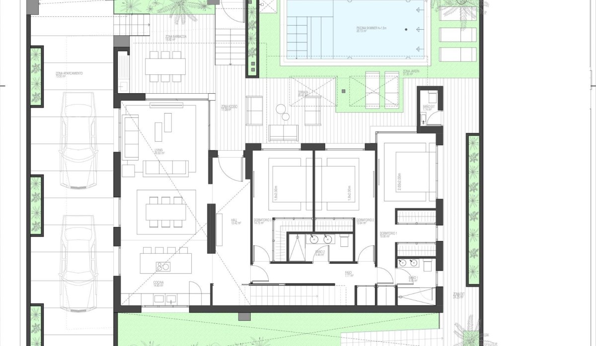 Nouvelle construction - Villa - Torre Pacheco - Santa Rosalia Lake And Life Resort