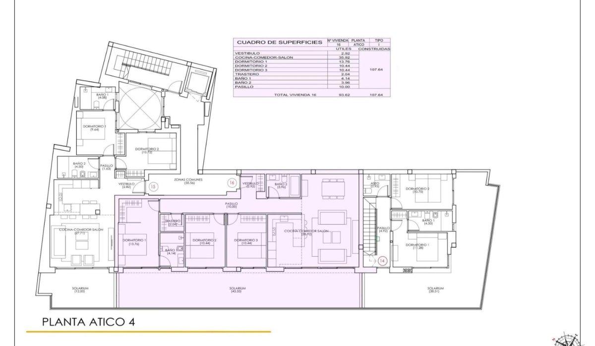 Nouvelle construction - Attique - Torrevieja - Playa del Cura