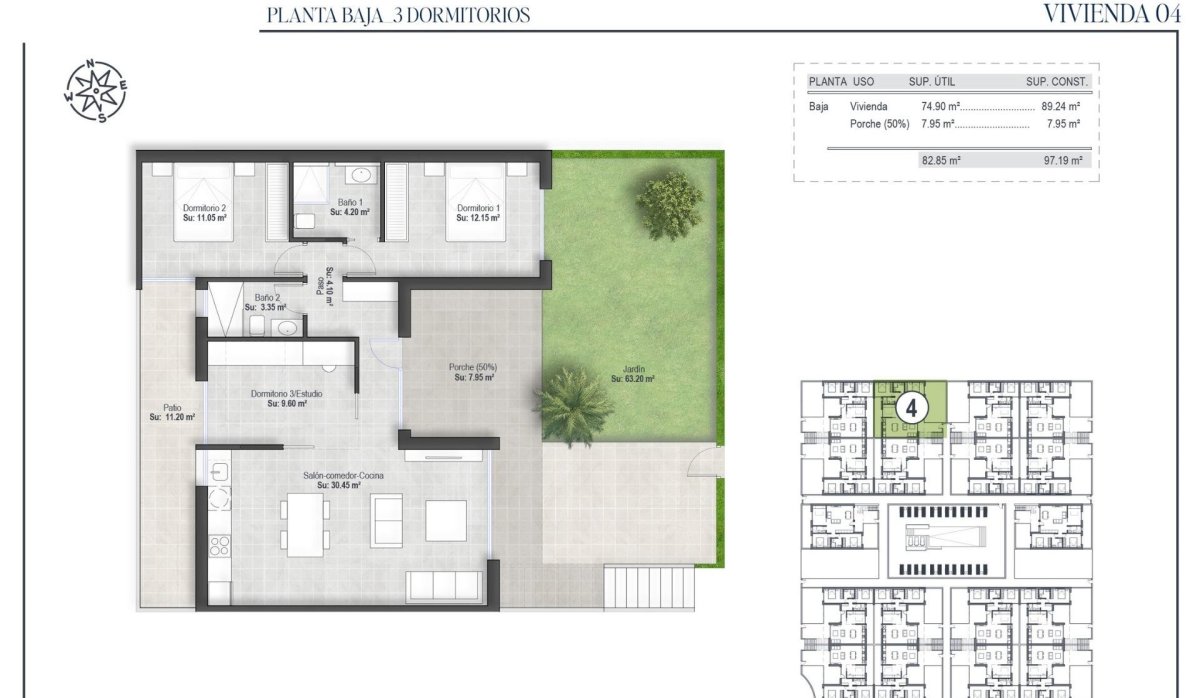 Nouvelle construction - Bungalow - Alhama De Murcia - Condado De Alhama