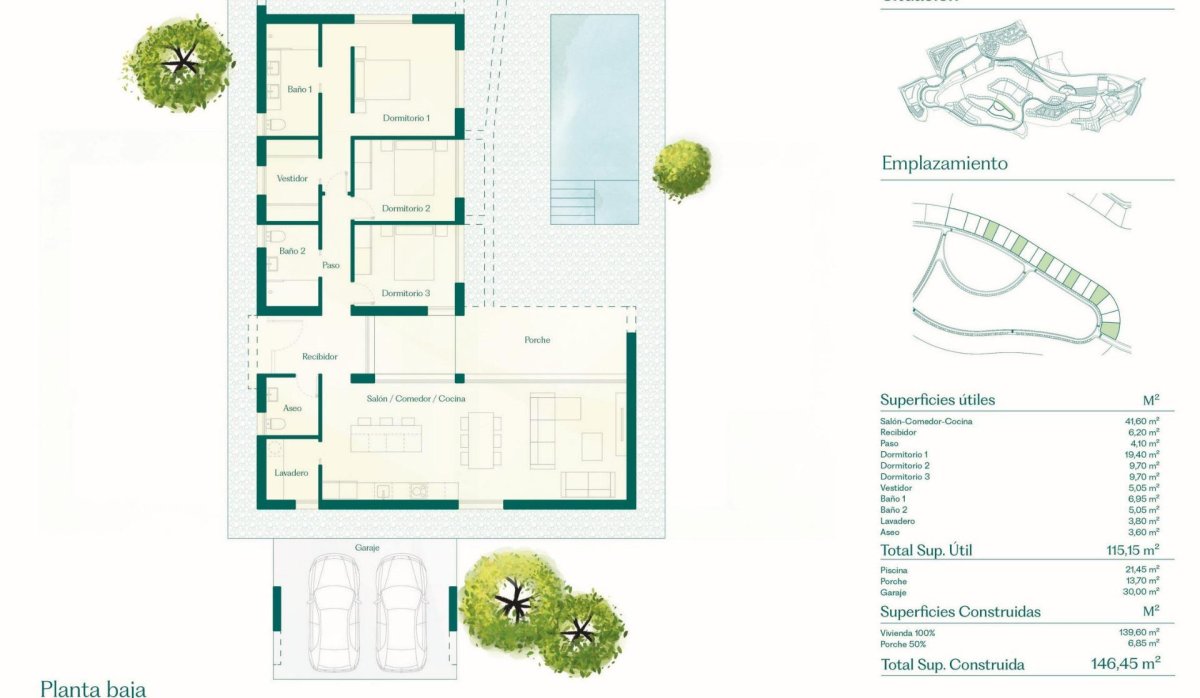 Nouvelle construction - Villa - Fuente Álamo - Hacienda del Alamo