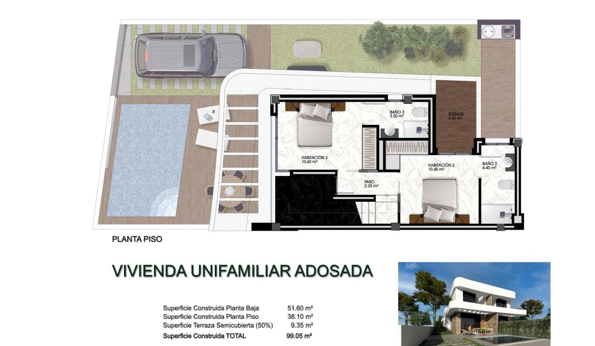 Nouvelle construction - Villa - Montesinos - La herrada