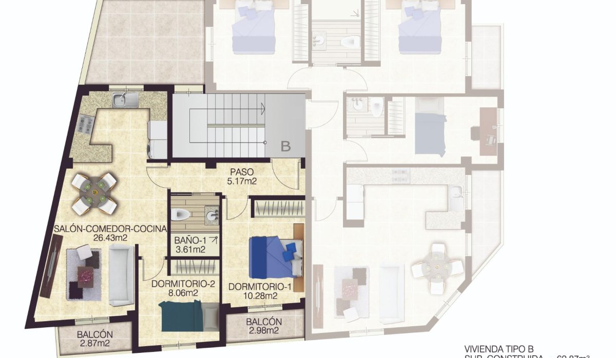 Nouvelle construction - Appartement - Jacarilla - pueblo