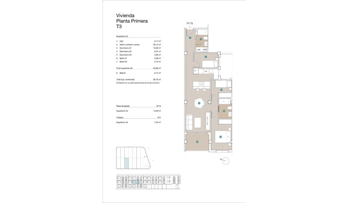 Nouvelle construction - Appartement - Jacarilla - pueblo