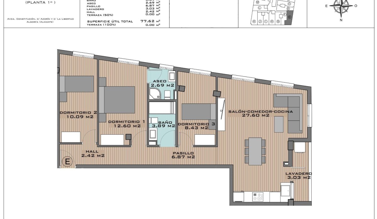 Obra nueva - Apartment - Algorfa - Pueblo