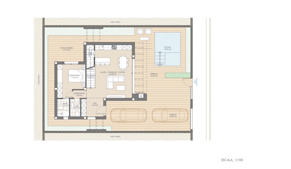 Nouvelle construction - Villa - San Juan de los Terreros - Las Mimosas