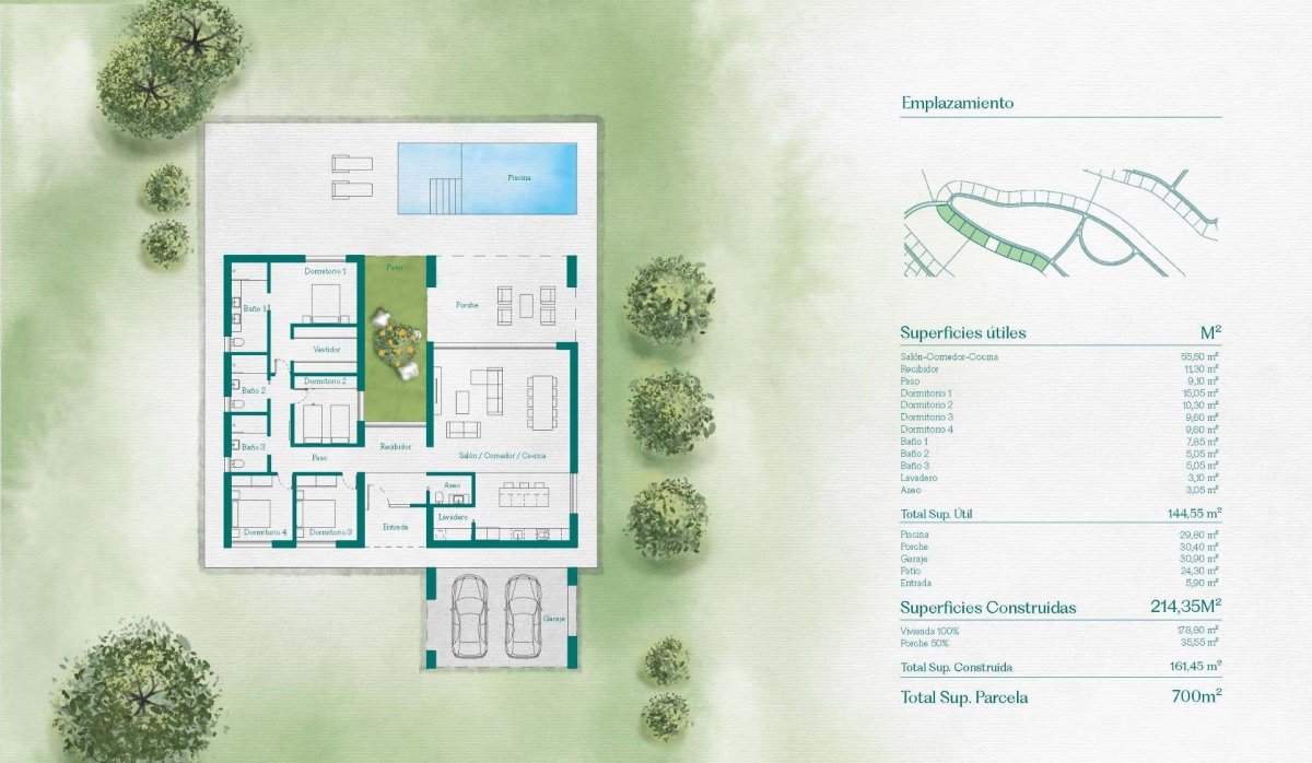 Nouvelle construction - Villa - Fuente Álamo - Hacienda del Alamo